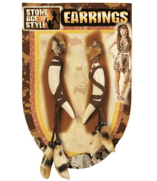 עגילים ניבים שיניים לאינדיאנית