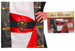 חגורה בד מפוארת לפיראט