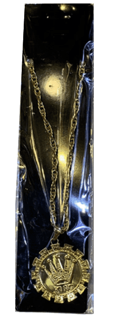 שרשרת תליון מלך KING לראפר