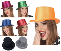 כובע קוסם נצנצים מיקס צבעים