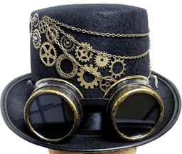 כובע מידברן עם משקפיים