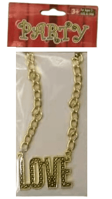 שרשרת LOVE לראפר