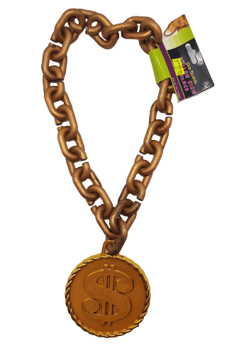 שרשרת דולר זהב גדולה