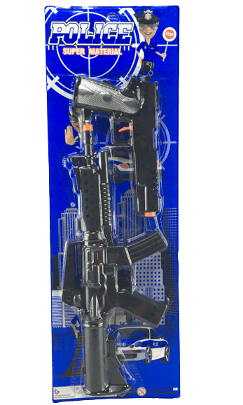 סט שוטר כולל רובה M-16 ואקדח