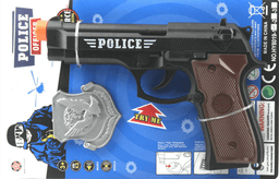 רובה ברטה שחור לשוטר כולל תג שוטר