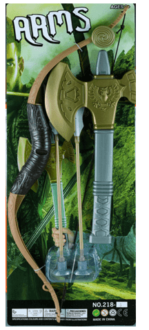 חץ וקשת וגרזן רובין הוד