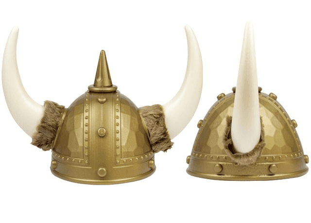 כובע ויקינג עם קרניים פרווה