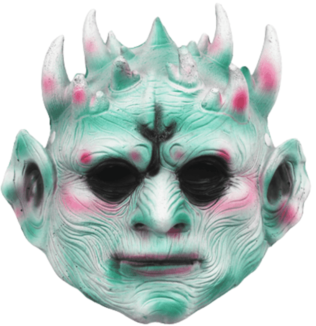 מסכה טרול מפחיד מחומר גומי רך