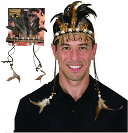 סרט ראש וודו נוצות אינדיאני מפואר