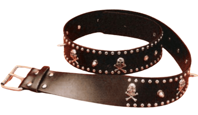 חגורה גולגולות לפאנקיסט