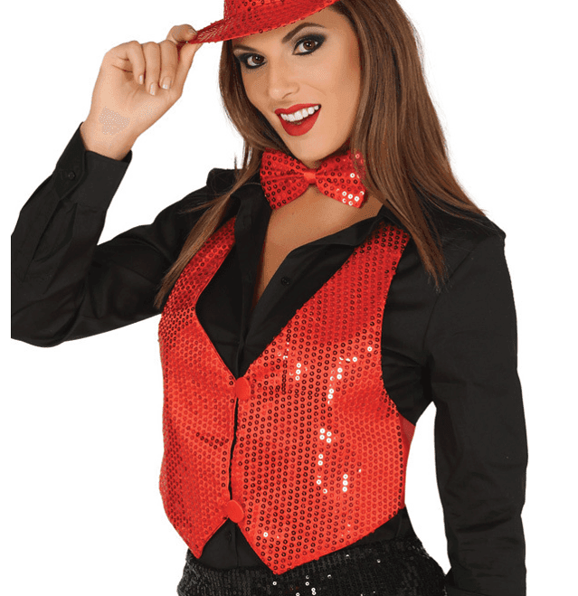 ווסט קוסם נשים פאייטים אדום