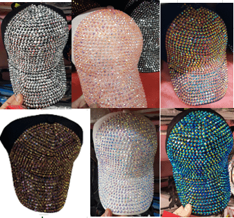 כובע ניטים מיקס צבעים