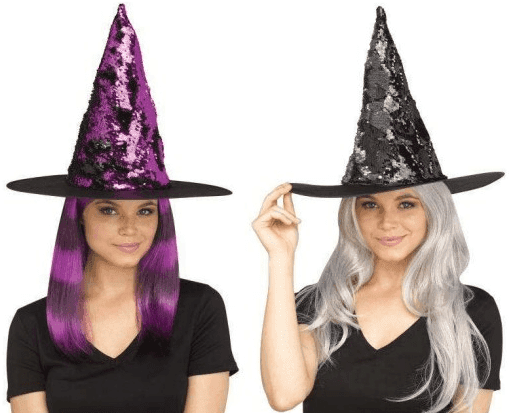 כובע מכשפה פאייטים