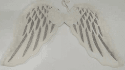 כנפיים מלאכית לבן 81x47 ס"מ