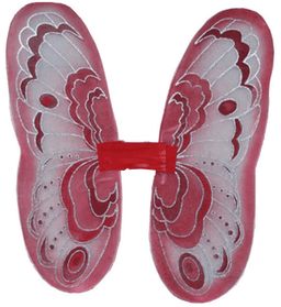 כנפיים פרפר אדום מפוארות ענקיות גודל 89X82