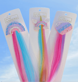 תוספת שיער קשת בענן