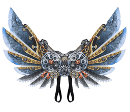 כנפיים נשר STEAMPUNK מפוארות
