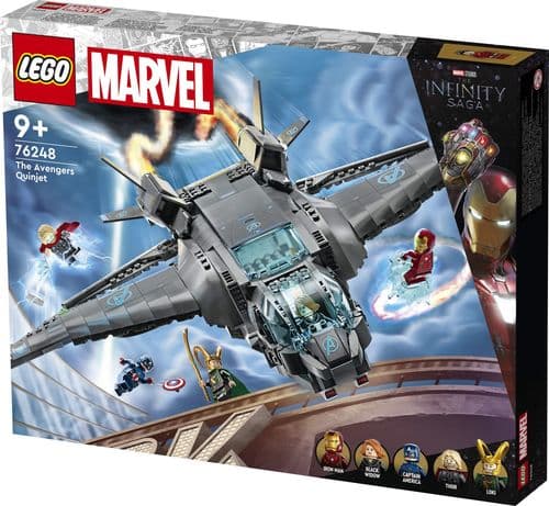 לגו סופר-הירו - מטוס קווינג‘ט של הנוקמים 76248