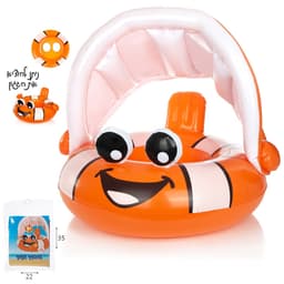 גלגל ים תינוק שושנון עם גגון