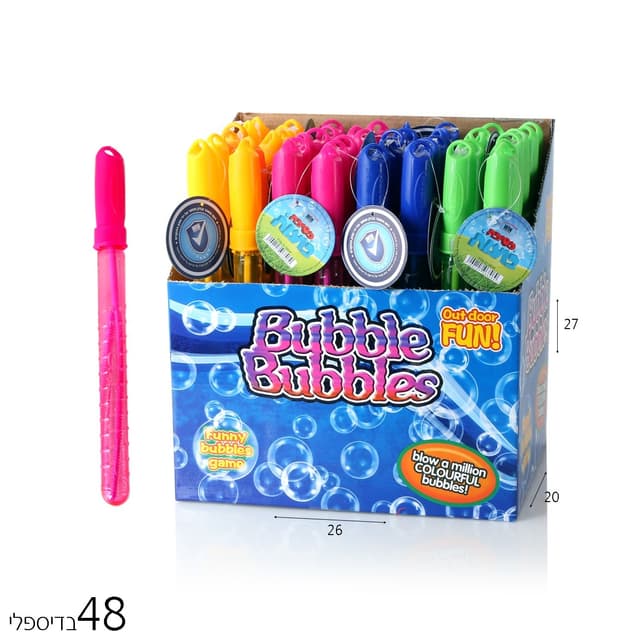 חרב בועות סבון 27 ס”מ