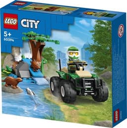 לגו סיטי - טרקטורון ולוטרות בטבע 60394