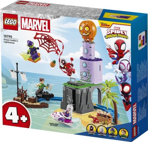 לגו ספיידי - צוות ספיידי במגדלור של הגובלין הירוק 10790