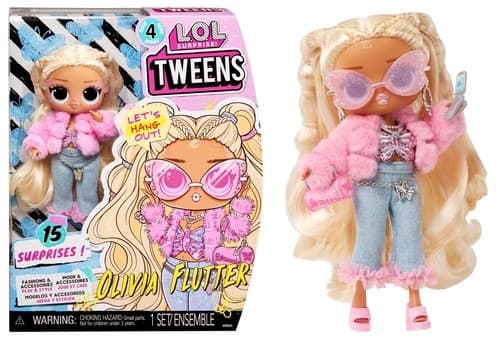 בובת LOL Tweens 4 - אוליביה פלאטר עם 15 הפתעות