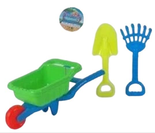 כלי חול מריצה כולל 2 כפות