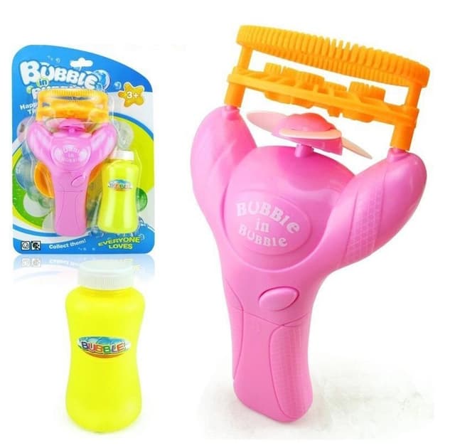 רובה בועות גדולות מיוחד כולל בועות קטנות