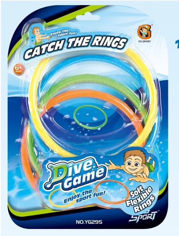 משחק צלילה טבעות 4 יחידות