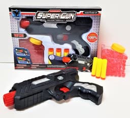 רובה ג'לי כולל 200 כדורים ושלוש חצים