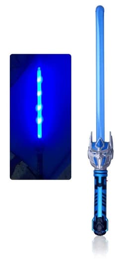 חרב אורות רובוט כחול כולל כולל סוללות