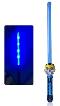 חרב אורות רובוט צהוב כולל כולל סוללות