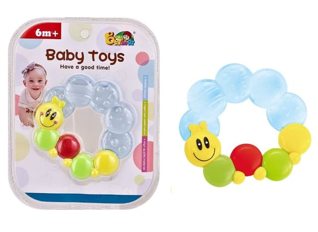 רעשן תינוק זחל בדאבל בליסטר