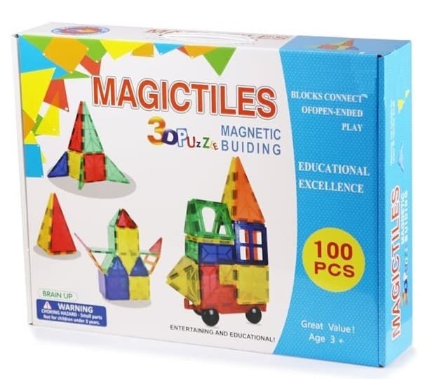 מגנטים מלאים 100 חלקים