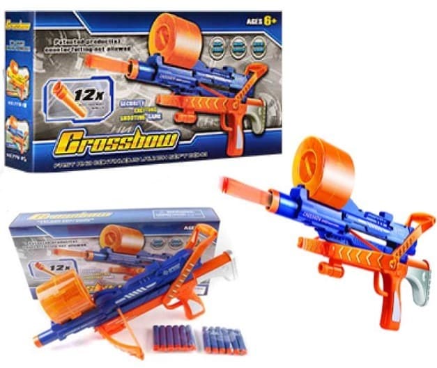 רובה חצים צלפים עם מחסנית כולל 12 חצים