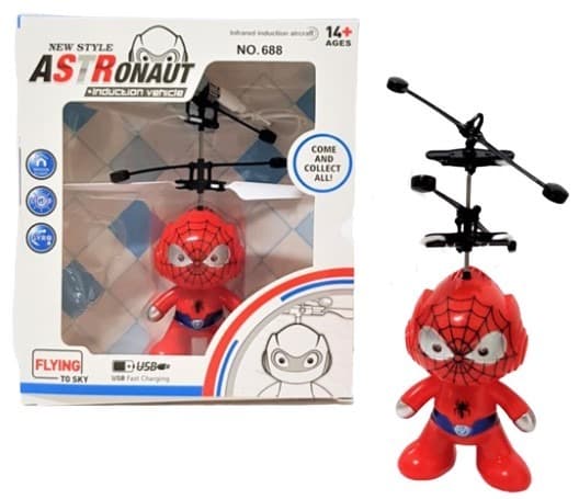 איש עכביש מרחף כף יד