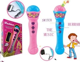 מיקרופון מנגן מתחבר לפלאפון MP3