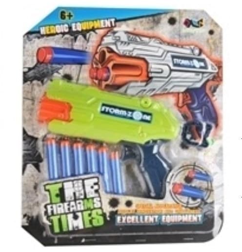 רובה חצים צבעוני בדאבל בליסטר