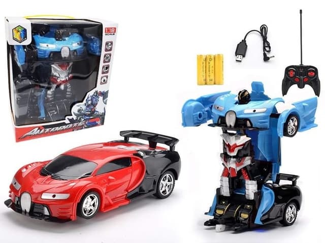 מכונית בוגאטי רובוט שלט 4 כיוונים כולל ומטען