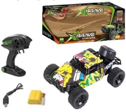 באגי שלט מתכת גרפיטי 4 כיוונים גודל 28 ס"מ מהירות 30 קמש כולל ומטען