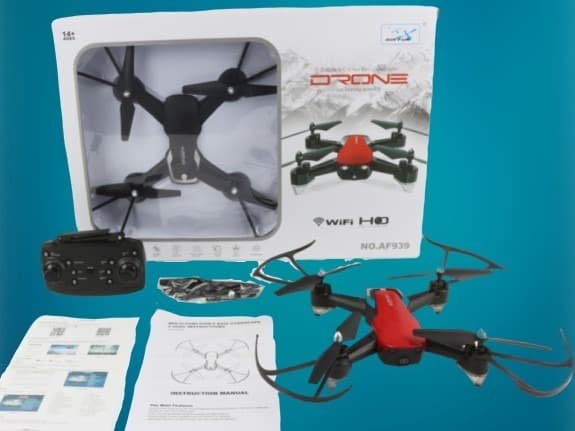 רחפן איכותי כולל מייצב ולחצן חזרה כולל WIFI מצלמה ומטען USB