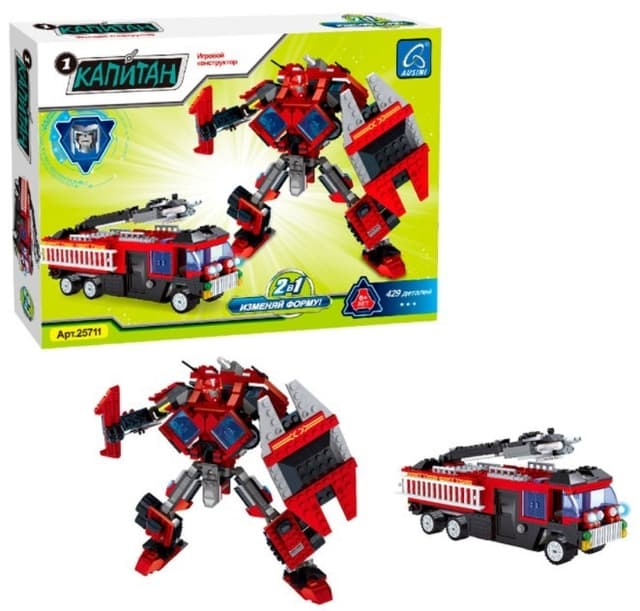 לגו אוסיני כבאית רובוט 429 חלקים