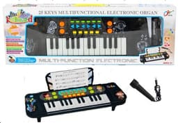 אורגן צלילים איכותי עם מקרופון 25 לחצנים