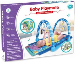 שטיח פעילות אוניברסיטה לתינוק הופך למנהרה