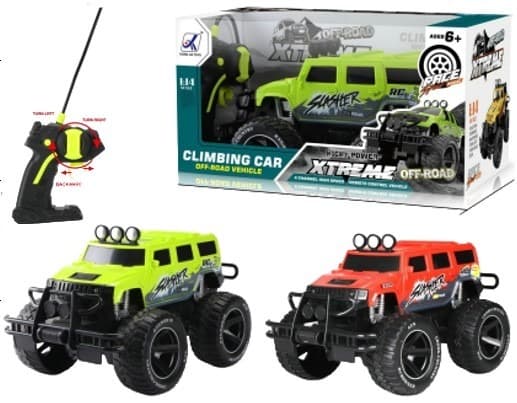 ג'יפ המר שלט 4 כיוונים גודל 27 ס"מ כולל מטען USB