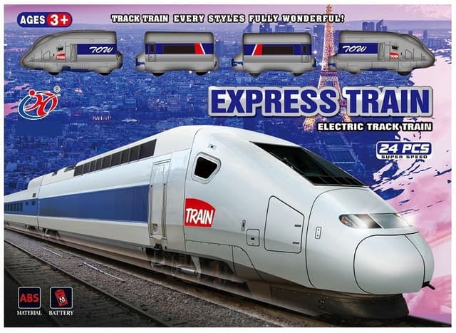 רכבת מטרו 24 חלקים