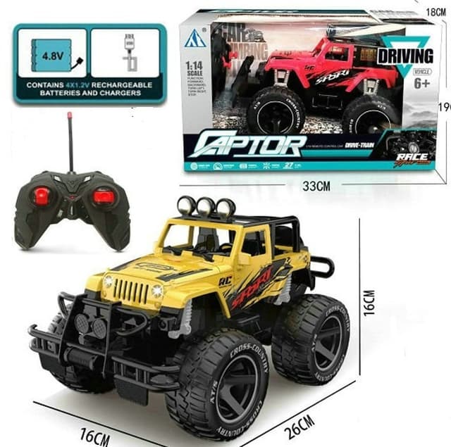 ג'יפ JEEP רנגלר שלט 4 כיוונים גודל 26 ס"מ כולל מטען USB