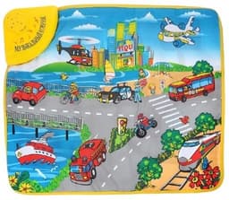 שטיח צלילים מנגן דגם תחבורה בעיר