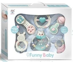 רעשנים איכותיים לתינוק 6 יחידות